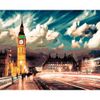 Опт-картина / Sayılarla Boyama 40x50 Londra'da Akşam