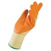 MAPA / Textile gloves Enduro / Titan 328, natural latex coating (doused), size 8 (M), orange / yellow