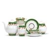Дулёвский фарфор / Tea service "White Swan. Lace", 15 items