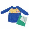 Set for the lessons of labor INLANDIA, oilcloth PVC 40x69 cm, apron, Cape with sleeves, blue