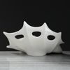 Керамика ручной работы / Table vase "Horizontal shell" 18 cm