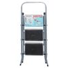 CLASS PLUS / Steel step ladder, 3 WIDE STEPS 20x30 cm, upper platform 69 cm, up to 120 kg