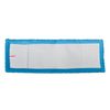 ЛАЙМА / MOP attachment "Economy" flat for mop / holder 40 cm, pockets (TYPE K), microfiber