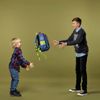 Pack GRIZZLY school, anatomical backrest, 2 compartments, "Pirate", 36x28x20 cm
