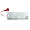 Bookmark for books 3D, BRAUBERG, three-dimensional, "Parrots" with a decorative lace tie