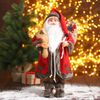 Зимнее волшебство / Doll "Santa Claus, in a red coat with a bear"