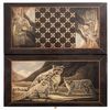 GamesDealer / Backgammon + dames Smolensk "Famille des léopards" petit