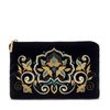 Торжокские золотошвеи / Velvet cosmetic bag "Stone flower"