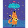 HATBER / Notebook А5 48 p. bracket, cage, matte lamination, "Funny fox" / 10 pcs.