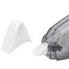 Correction tape BRAUBERG BLACK&WHITE 5 mm x 8 m case, black toned, rewind mode