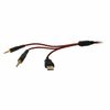 REDRAGON / Casque avec microphone (casque) Lagopasmutus, filaire, 2 m, surdimensionné avec bandeau, noir