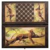 GamesDealer / Backgammon + dama Smolensk "Leopardo su un ramo" piccolo