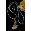 For you / Set of designer jewelry sautoir + earrings