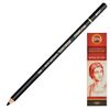 Kömür kalem KOH-I-NOOR, 1 adet, "Gioconda", siyah gövde, orta sertlik, 3,8 mm