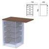 Side cover (AT-05) Argo, 730 x450 x22 mm, garbo