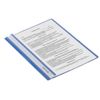 Carpeta de plástico BRAUBERG, A4, 130/180 micrones, azul