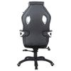 Bilgisayar koltuğu BRABIX "Techno Pro GM-003", eko-deri, siyah / gri, gri ekler