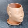 Хорошие сувениры / Shaped planter "Head" 15 cm