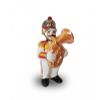Фарфоровая мануфактура / Christmas tree toy "the Musician with baritone-horn" white