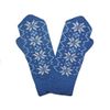 MITTENS for women double with hand embroidery