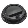 FORMATION / Disposable lids for beaker 300 ml (d-90), KIT 100 pcs., Spout valve, black