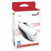 GENIUS / Wired mouse DX-110, USB, 2 buttons + 1 wheel-button, optical, white