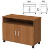 Cabinet for office equipment "Kants", 900х430х677 mm, 2 doors, color pyramidal walnut