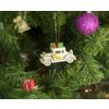 Toy Christmas tree "Car car" 1013 White winter