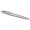 Pen gel pen PARKER "Jotter Stainless Steel CT", building silver, stainless steel, black