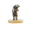 Золотая антилопа / Figurine "Goblin" on onyx