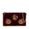 Торжокские золотошвеи / Velvet clutch "Scent of spring"
