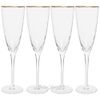 Kaemingk / Elizabeth champagne glass set, 4 pcs, 26 cm