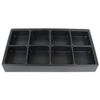 Cash drawer М9 for receiving and issuing money, 340x180x45 mm, 8 slots for coins