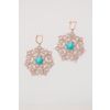 Lace earrings "Mademoiselle Josephine" beige