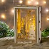 Kaemingk / Lampada di Natale Lesnoy Snegovichok 15 * 10 cm, a batteria, 4 lampade a LED