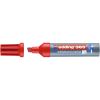 EDDING / Marcador Edding / Whiteboard, punta biselada, 2-7 mm rojo