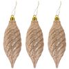 ЗОЛОТАЯ СКАЗКА / Set of decorations for the fir-tree 39 items, golden color
