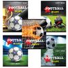 BRAUBERG / Notebook A5, 48 sh., Cage, selective varnish, WORLD FOOTBALL / 10 pcs.