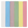 Chalk colored ONLANDIA "UNLANDED AND the WORLD", SET of 6 PCs, square