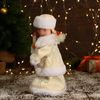 Зимнее волшебство / Doll "Snow Maiden, diamond button"