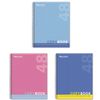 BRAUBERG / Notebook A5, 48 sh., ECO, comb, cage, cardboard cover, ONE-TONE / 10 pcs.