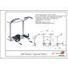 ARMS / Exercise machine "Horizontal bar" + "Bars" + "Press"