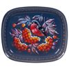 Жостово / Tray, author Klimova N. 21x18 cm