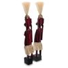 Decor and Gift / लकड़ी प्रतिमा "Asmat लाल" 50 सेमी