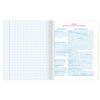 BRAUBERG / Notebook subject PASTEL 48 sheets, cardboard cover, BIOLOGY, cage, tip / 10 pcs.