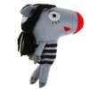 Мульти-Пульти / Multi-Multi / Sounded soft toy "Checkered Zebra. Zebra Fields"