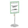 : Desk BASE-CLIP on the stem 50 mm and a circular base with a diameter of 50 mm, SET of 10 pieces