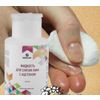 Liquid nail Polish remover with acetone. Bottle with dispenser.