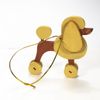 Toy Christmas tree "Poodle" wheat 290-3