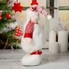 Зимнее волшебство / Soft toy "Santa Claus in a lush fur coat"